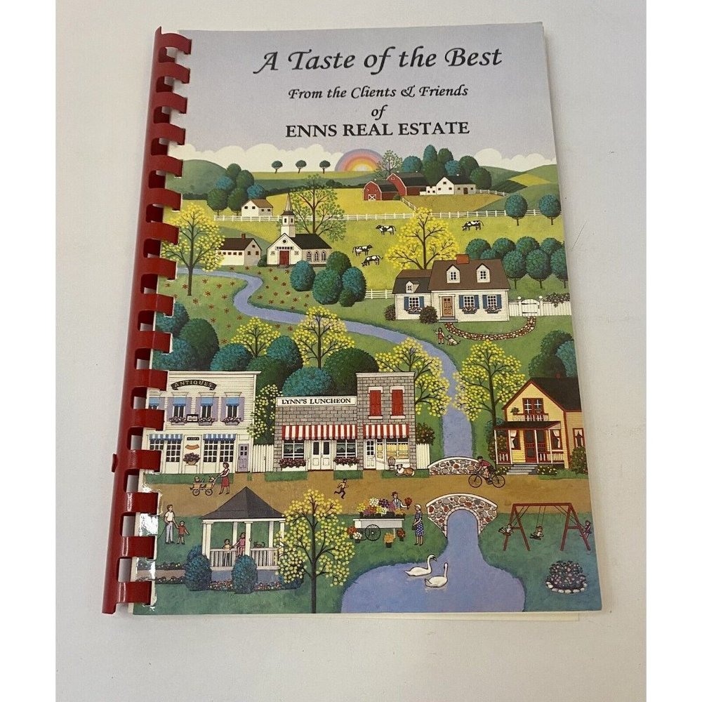 A Taste Of The Best Cookbook Enns Real Estate Castro Valley California CA‎ 1994